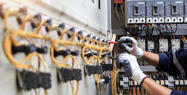 Professional Electrician technician working in Eaton, OH